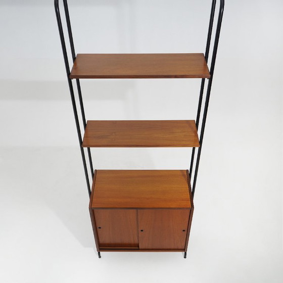 Modulares Bücherregal mit Metallstützen von Amma Torino, 1960er Jahre – Bücherregale (photo 7 of 14)