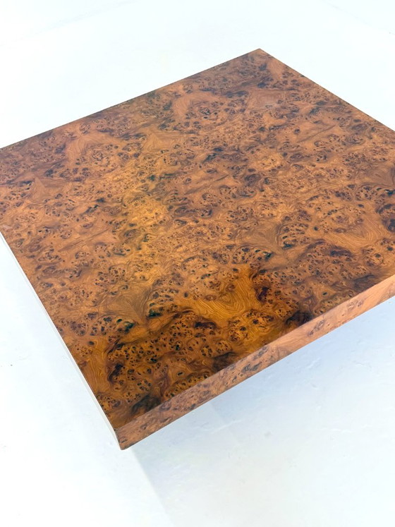 Mesa de centro cuadrada XL de Turri, fabricada en madera de raíz. – Mesas de centro, Wood, Vintage (photo 6 of 10)