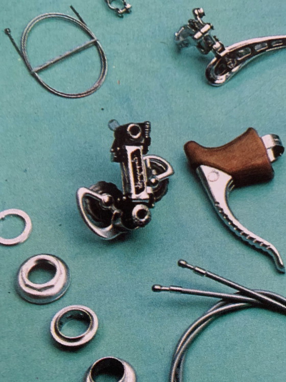 Image 1 of Poster Campagnolo Super Record Racing Bike