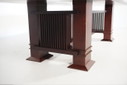 Table monumentale 605 Allen par Frank Lloyd Wright pour Cassina, Italie 1980