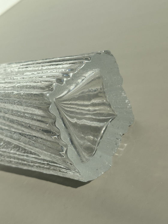 Image 1 of Vintage Rosenthal Brutalist Arctic vase designed by Martin Freyer from 1970