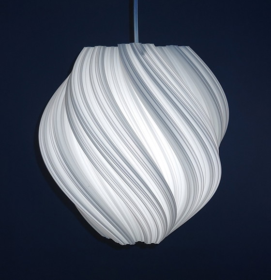 Image 1 of Swiss Design Koch #2 Clockwise Pendant Light White