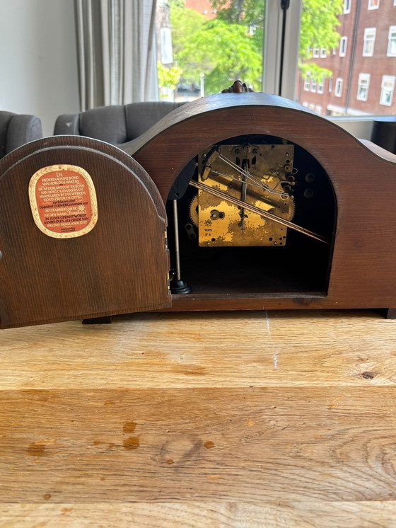 Image 1 of Antique Junghans mantel clock or table clock