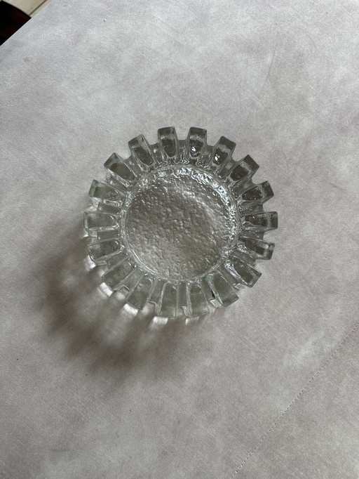 Porte-manteau Pukeberg murano glas asbak / schaaltje / theelicht houder