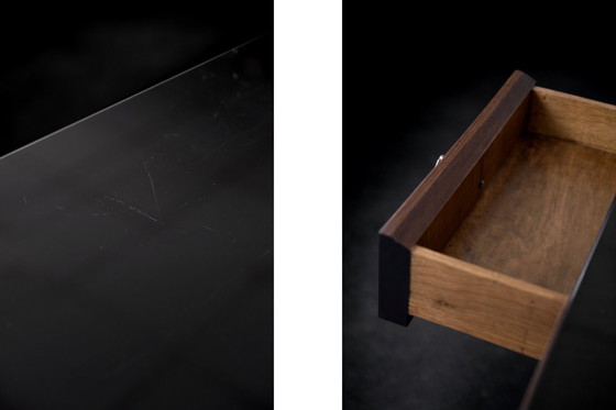 Image 1 of Vintage Rare Large French Art Deco Walnut Buffet, 1920s