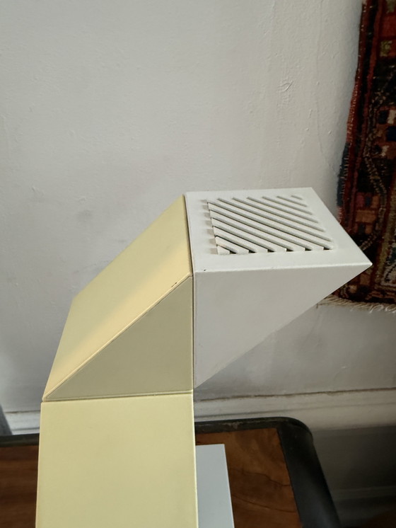 Image 1 of Lampe de table postmoderne en zigzag – Lampe design belge, années 1980