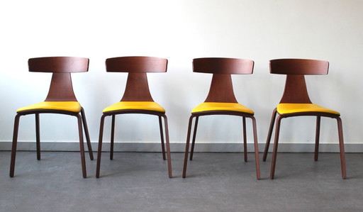 Set di 4 sedie Remo di Konstantin Grcic per Plank, Italia, 2017.