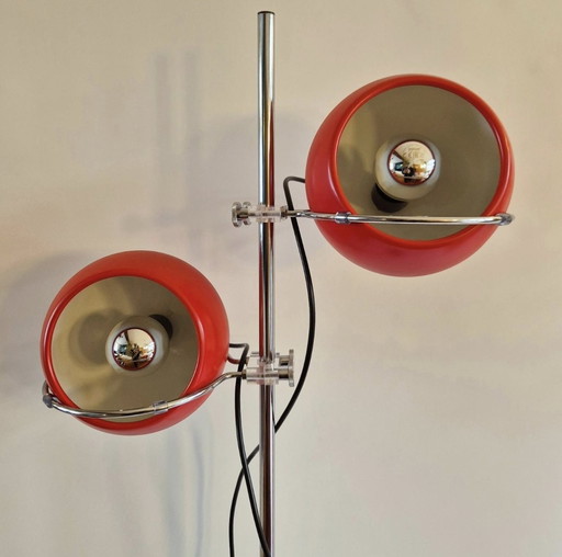 Lampadaire vintage / Lampe à ampoule Gepo / 1960s