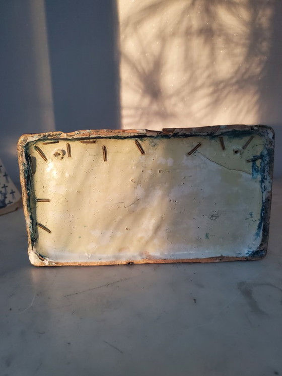 Image 1 of Delfts blauw - Miniatuur schouw - 18e eeuw (Ref 3875)