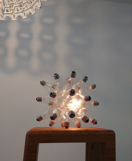 Image 1 of "Spare" Light Object Constructed From 26 Light Bulbs