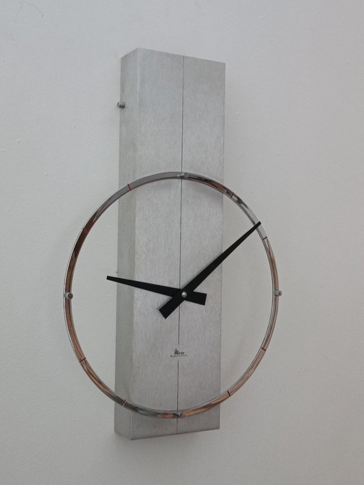 Micro Electric wall clock by Microtecnica SA, 1970s