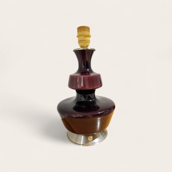 Image 1 of Holmegaard Danish glass lamps mid-century