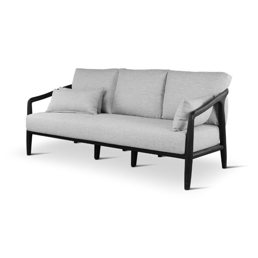 Set da salotto in teak e ebano – loungesets, Wood