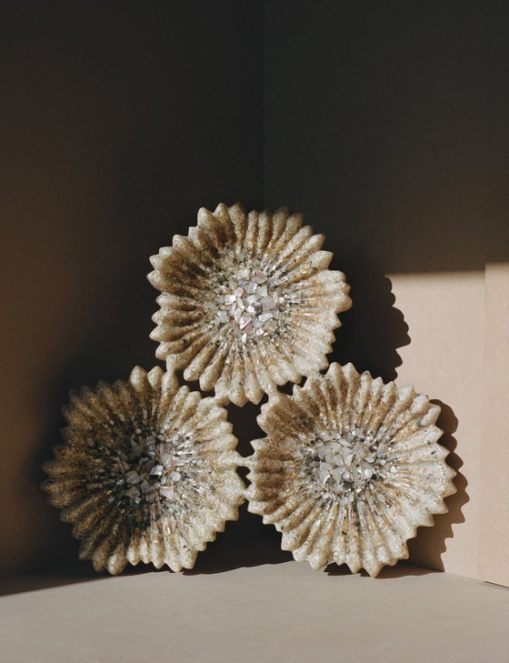 Image 1 of SPECTACULAR 1960S FRENCH SET OF CAST RESIN SCULPTURES