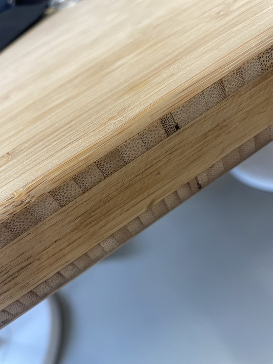 Image 1 of Beautiful large bamboo table