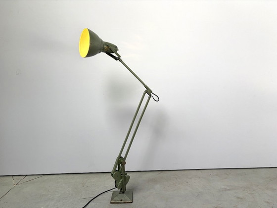 Lampada da officina articolata di Erpe, Belgio, anni '50 – Lampade da tavolo, Metallo (photo 11 of 14)
