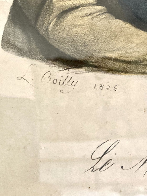 Image 1 of Acquaforte con aggiunta di colore, "Magnetismo", da un'opera di Boilly, XIX secolo.