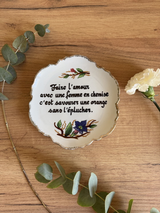 Image 1 of Funny talking plate