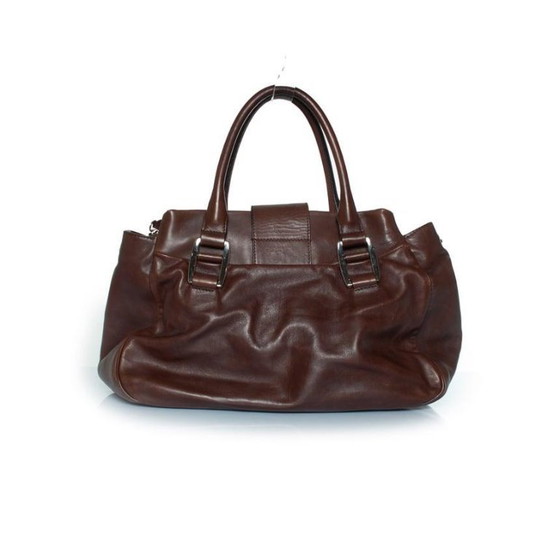 Image 1 of Bolso Celine Blossom de piel marrón
