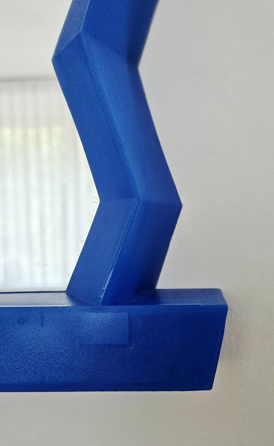 Image 1 of Espejo de diseño IKEA Ulk azul de los años 90