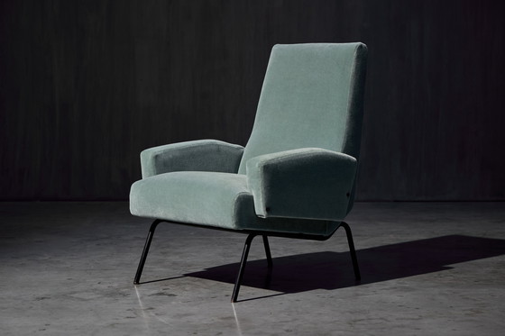 Image 1 of Mid Century Modern Lounge Chairs im Stil von Gastone Rinaldi, Italien, 1950er Jahre