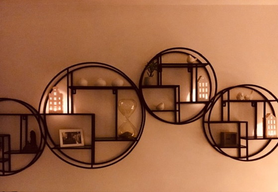 Bolia Circular Shelf wall racks – set of 4 – Wall decoration, Glass (photo 3 of 22)