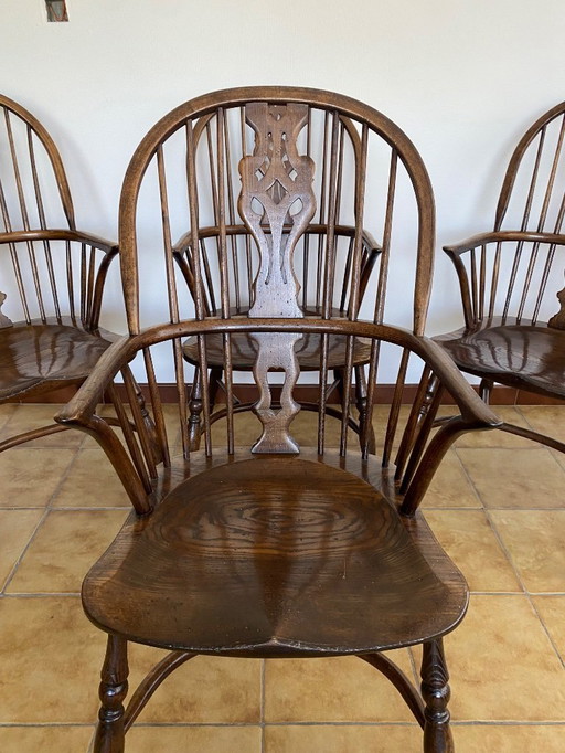 Windsor Stühle mit hoher Rückenlehne