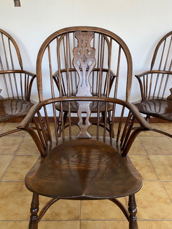 Image 1 of Windsor Stühle mit hoher Rückenlehne