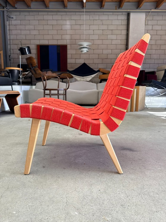 Knoll Risom lounge chair, Jens Risom – Poltrone, Tessile, Legno (photo 2 of 14)