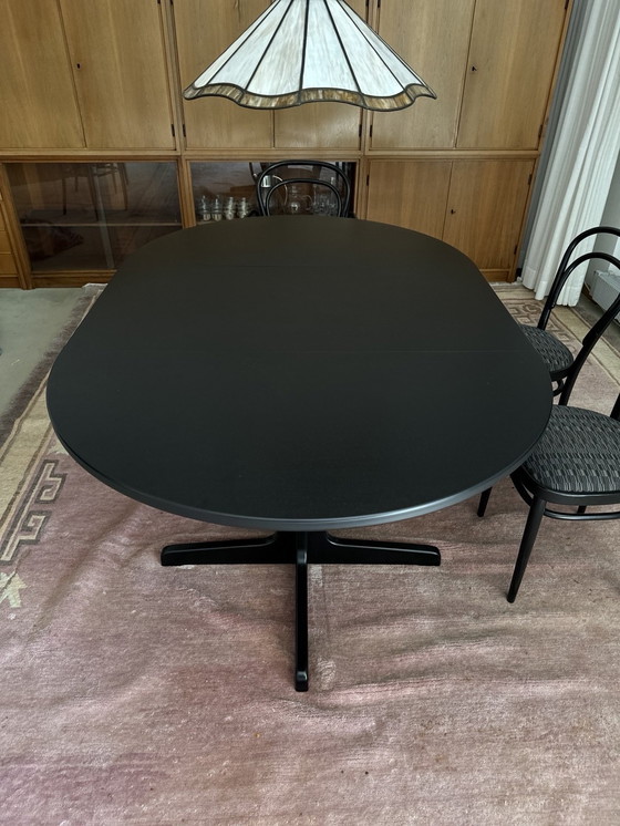 Image 1 of Thonet dining room table black as new 4 to 12 persons