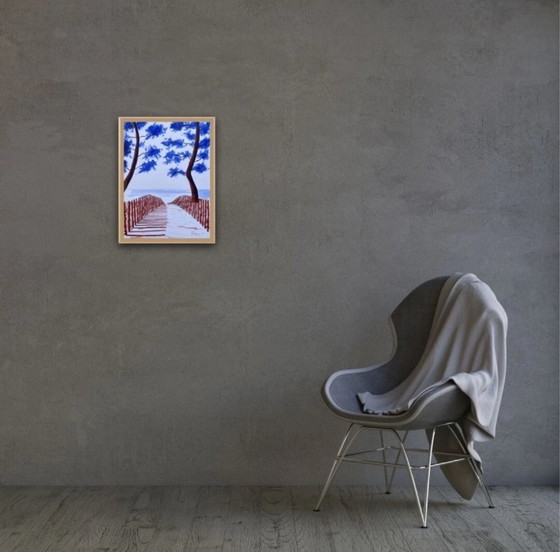 Image 1 of Inchiostro su carta Fabriano bianca. 40x30cm.