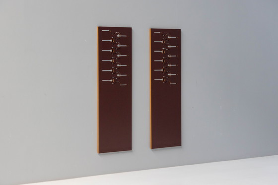 Image 1 of Appendiabiti con specchio 'Scorpion' di Anonima Design per Bonetto, Italia, anni '70