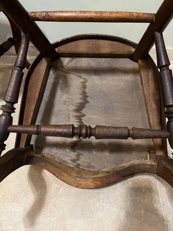 Paar Stühle im Louis-Philippe-Stil – Esszimmerstühle (photo 3 of 21)