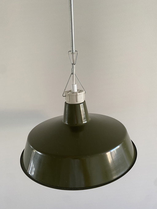 Vintage Ikea - Design Mikael Warnhammar lamp Septim Green
