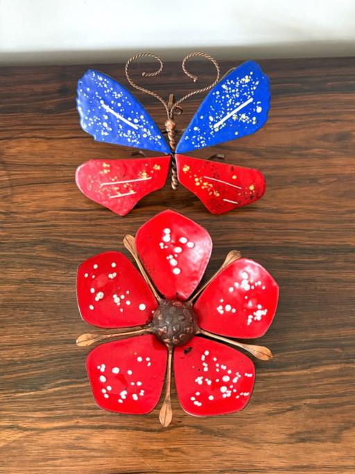 Decorative enamel objects from the 70s
