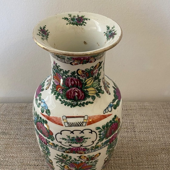 Chinese vase H.32 – Porcelain (photo 6 of 6)