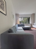 Divano angolare Ray di B&B Italia – rivestito in tessuto Kvadrat