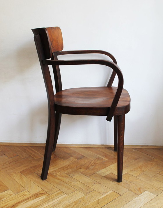 Image 1 of Coppia di sedie Art Déco degli anni '30 di Tatra