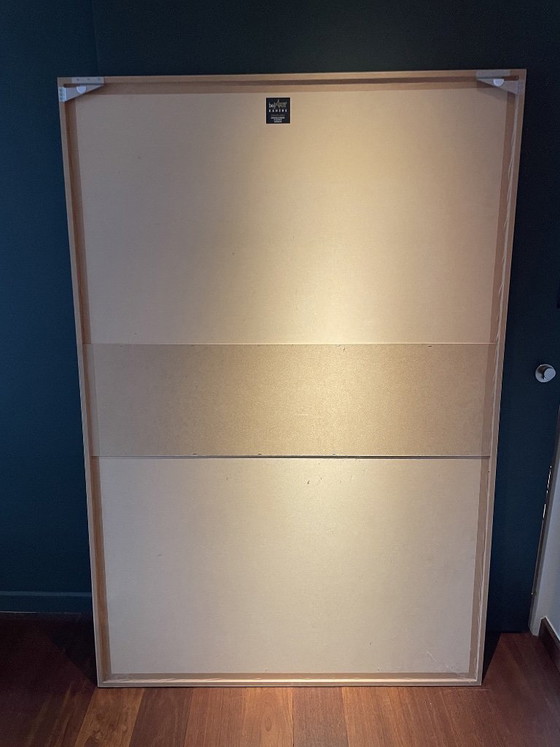 Image 1 of Manifesto originale e incorniciato della mostra Magnum Photography, 162x109 cm.