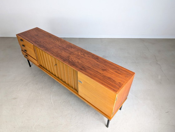 Image 1 of Original Midcentury sideboard Famöla furniture Fama walnut