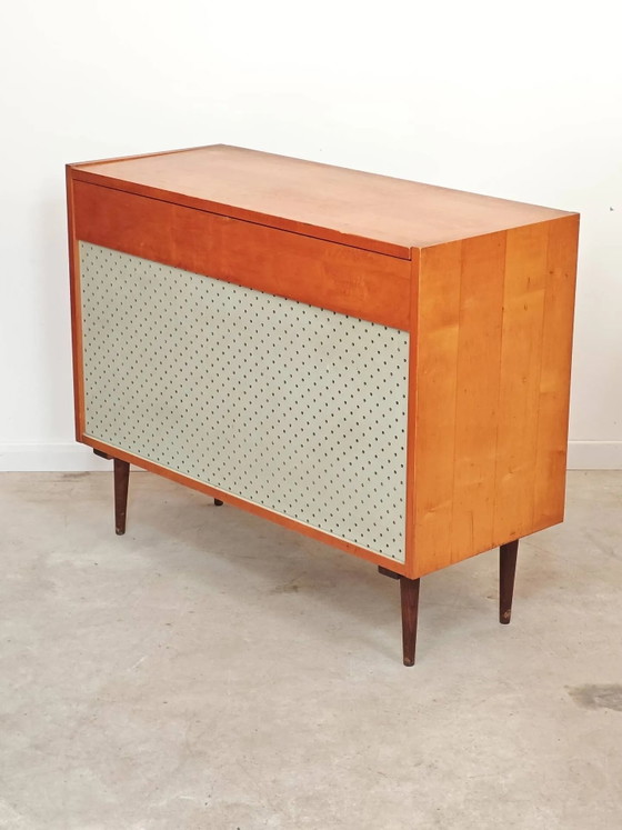 Cassapanca porta coperte ceca blu 1970 – Armadi contenitori, Wood, Mid Century Modern (photo 9 of 12)
