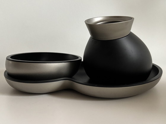 Image 1 of Georg Jensen set melkkan en suikerpot
