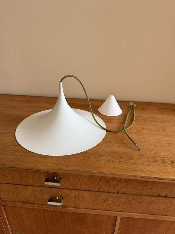 Image 1 of Vintage Fog & Morup Semi (38cm) - Witch hat - Danish design lamp