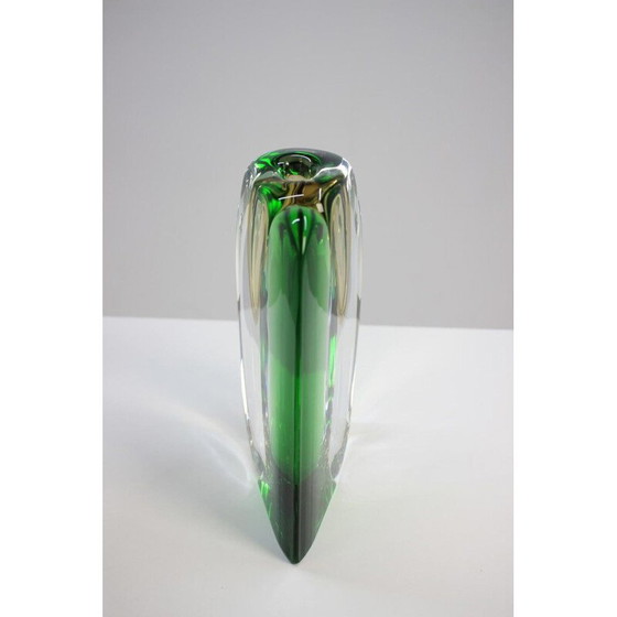 Image 1 of Vintage glass vase by Jaroslav Svoboda for Skrdlovice, Czechoslovakia 1980