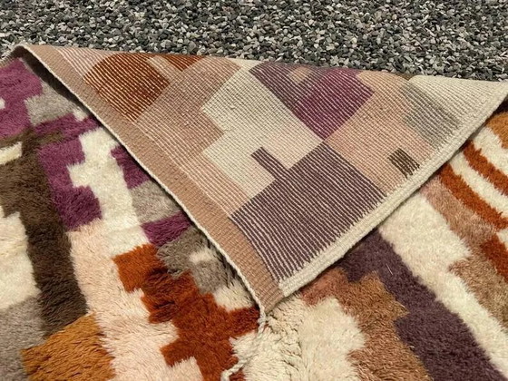 Tappeto Mrirt marocchino multicolore 300x200 cm – motivo geometrico astratto – Tappeti, Lana, Cotone (photo 4 of 13)