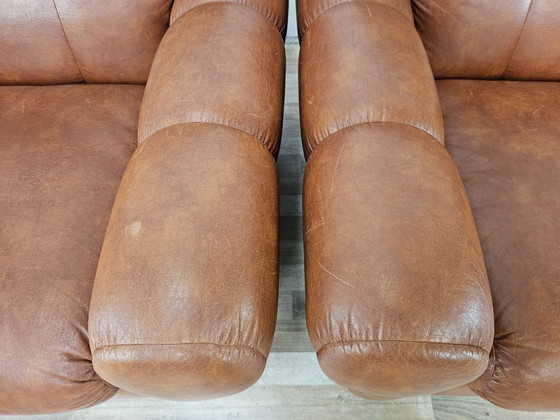 1970s Italian Design Armchairs – Leather (photo 10 of 16)