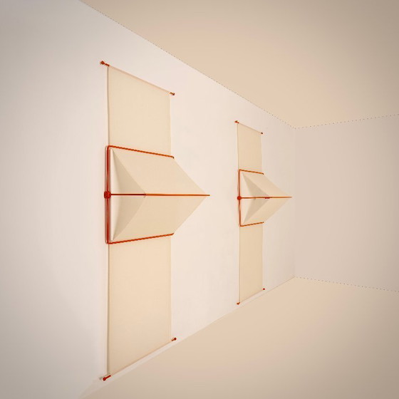 Image 1 of SILVIO COPPOLA, grande applique lumineuse, Circa 1970