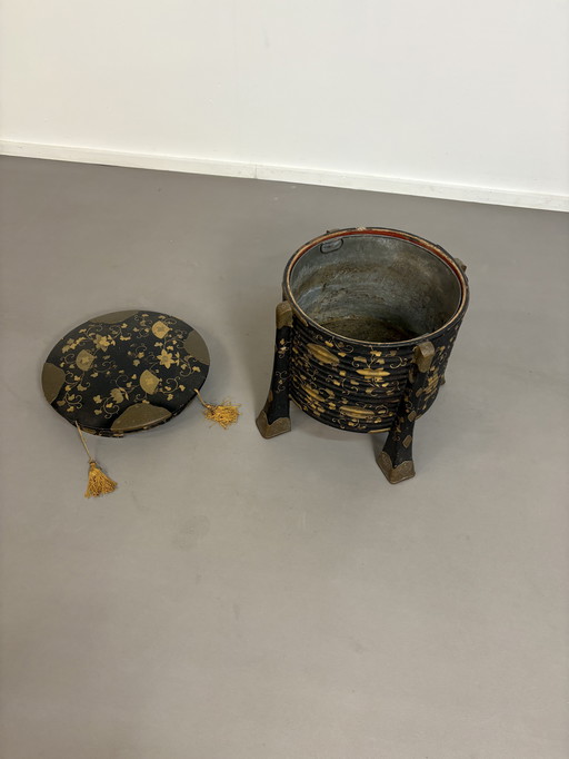 19e Century Antique Japanese Lacquer Box