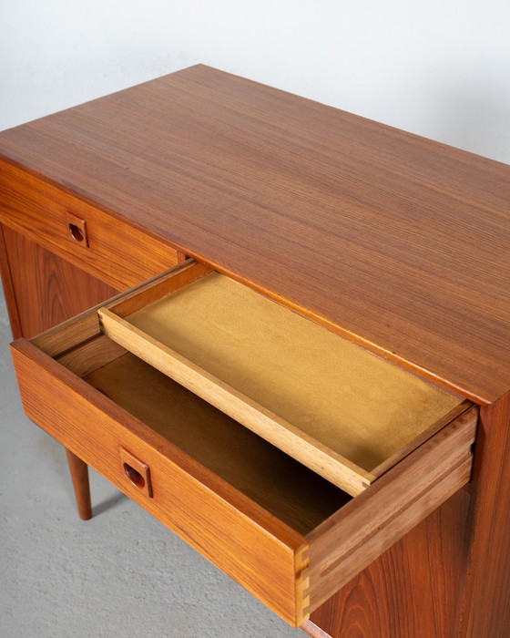 Image 1 of Danish Sideboard Made Of Teak By E. Brouer For Brouer Møbelfabrik