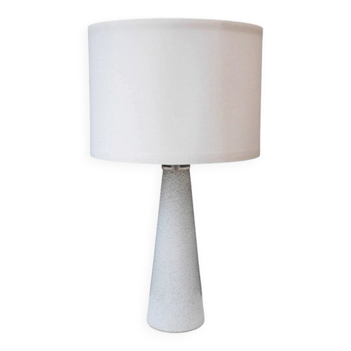 Art glass lamp by Bengt Orup for Hyllinge Glasbruk